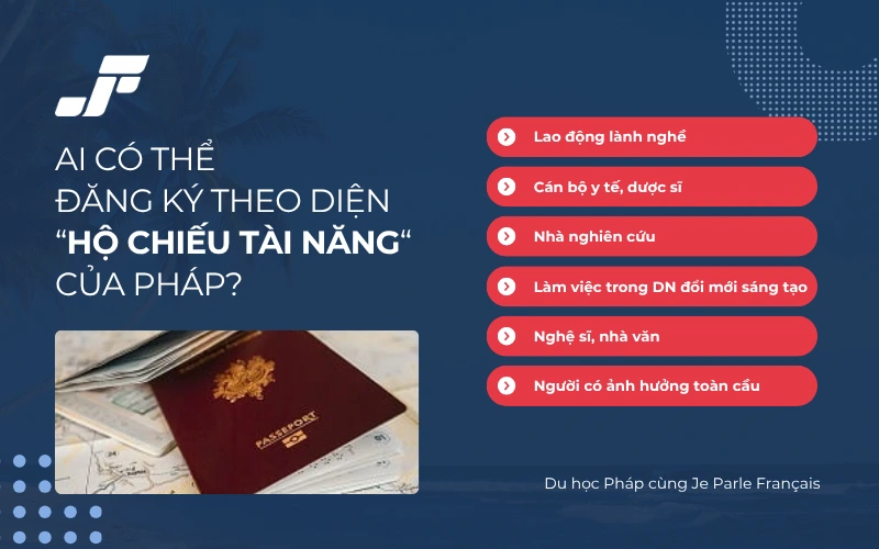 Ai có thể đăng ký chương trình “Hộ chiếu Tài năng” của Pháp?