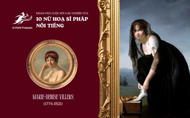 Một bức hoạ tiêu biểu của Marie-Denise Villers - Une étude de femme d’après nature (1802).