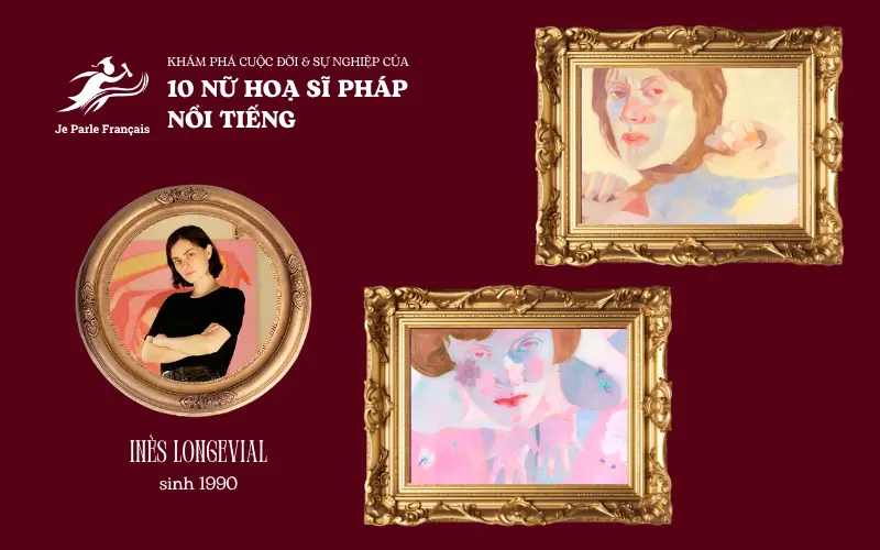 Các tác phẩm của Inès Longevial chịu ảnh hưởng từ các nữ hoạ sĩ tiền bối như Georgia O'Keeffe và Niki de Saint-Phalle.