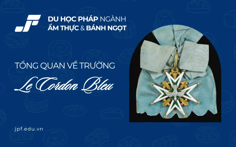 Ảnh: “Dải băng xanh” của các Hiệp sĩ Thánh Thần - nguồn gốc tên gọi của trường Le Cordon Bleu Paris.