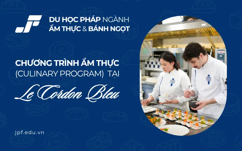 Học viên trong chương trình Ẩm thực tại Le Cordon Bleu Paris.