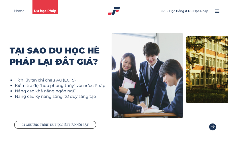 Tóm tắt các lý do chính nên lựa chọn du học hè Pháp
