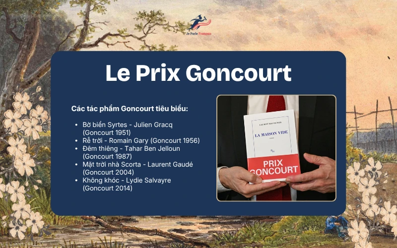 Top 4 giải thưởng văn học Pháp: #1 Le Prix Goncourt