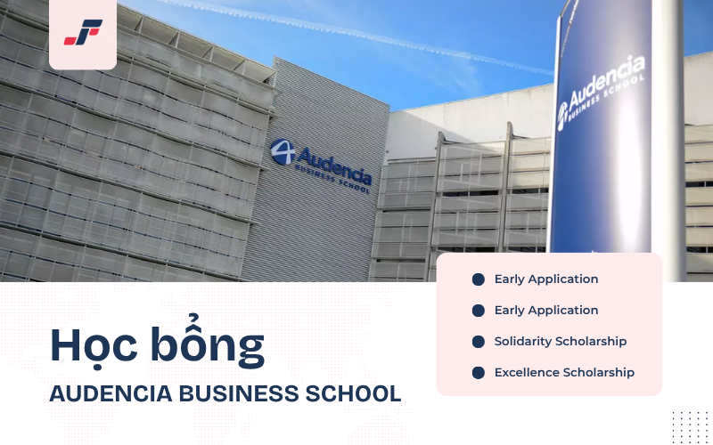 Tham khảo các mức học bổng và ưu đãi khi ứng tuyển trường Audencia