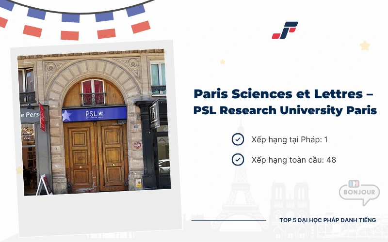 Chọn du học Pháp tại trường PSL