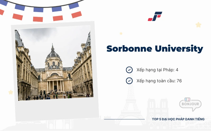 Du học Pháp tại trường đại học Sorbonne