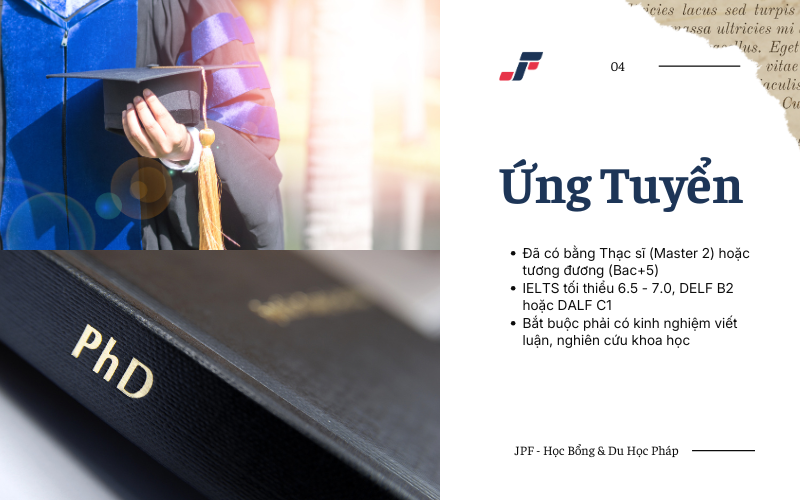Tóm tắt thông tin cần biết khi ứng tuyển chương trình đào tạo trước Tiến sĩ tại Pháp
