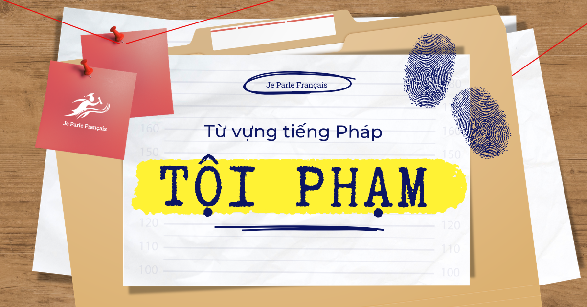 Từ Vựng Tiếng Pháp Chủ Đề Tội Phạm & Tệ Nạn Xã Hội
