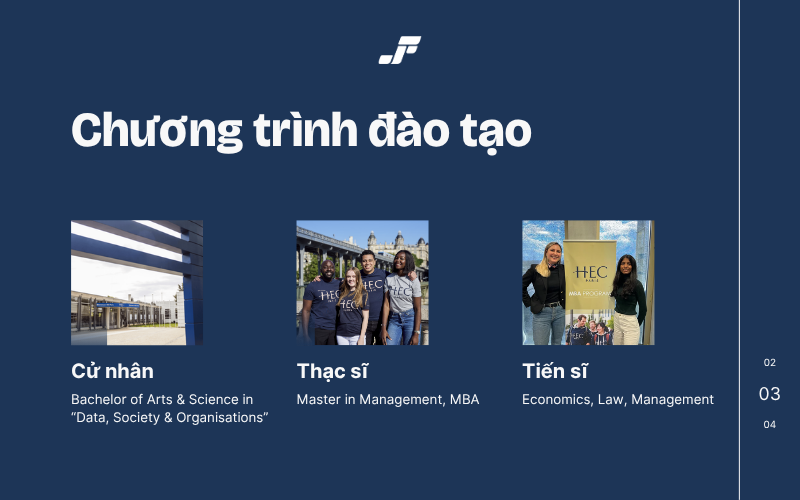Chọn ngành du học Pháp trường HEC Paris