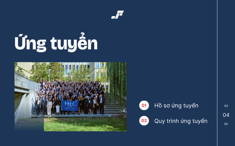 Chuẩn bị hồ sơ ứng tuyển du học Pháp trường HEC Paris