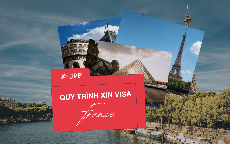 5 bước xin visa du lịch Pháp