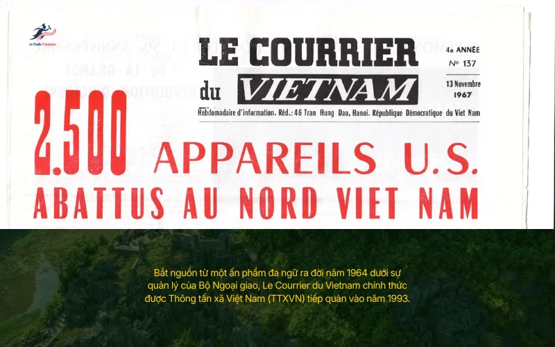 Le Courrier du Vietnam - Báo tiếng Pháp hàng đầu tại Việt Nam