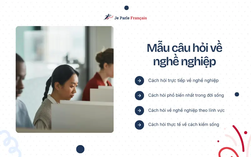 Cách đặt câu hỏi về nghề nghiệp trong tiếng Pháp