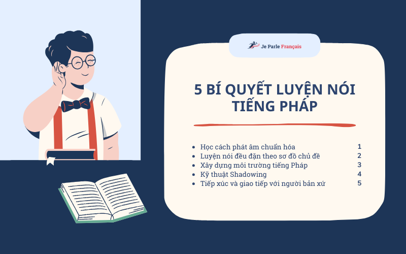 Luyện nói tiếng Pháp với 5 kinh nghiệm từ JPF