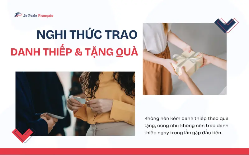 Những lưu ý khi trao thiệp và tặng quà trong văn hóa công sở Pháp