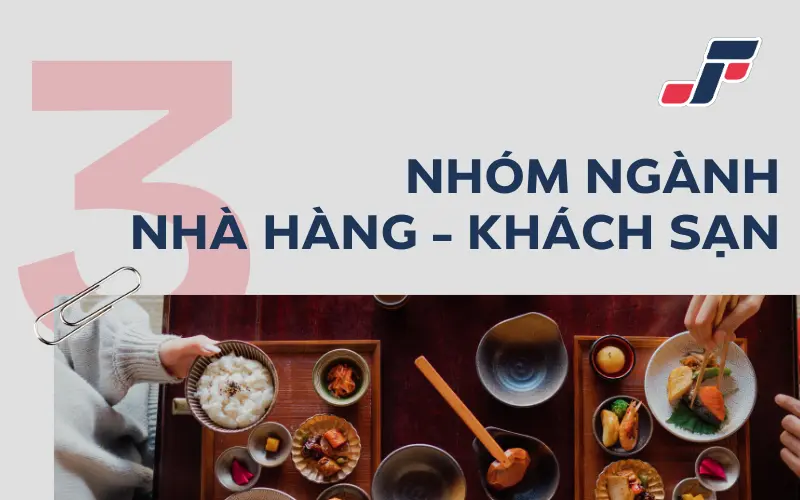 Top 5 nhóm ngành thiếu hụt nhân sự tại Pháp: Nhóm ngành Nhà hàng - Khách sạn