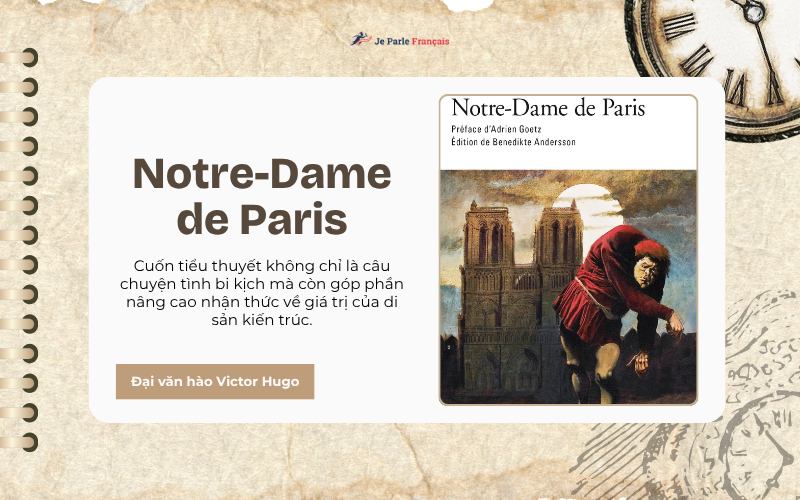 Tác phẩm Notre-Dame de Paris của Victor Hugo