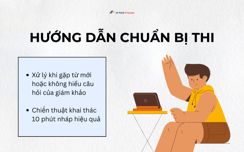 Cần chuẩn bị gì trước bài thi nói DELF A2?
