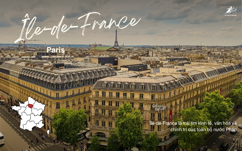 Thủ đô Paris tại vùng Île-de-France