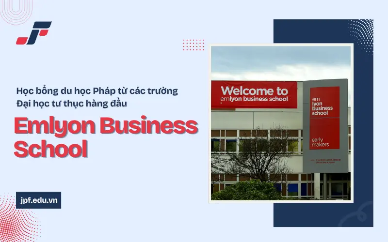 Du học Pháp với học bổng từ trường đại học tư thục Emlyon Business School