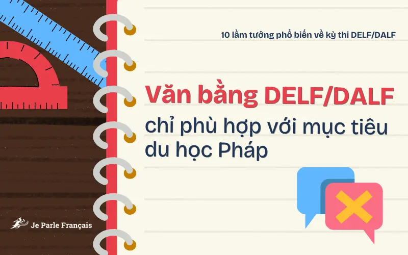 Những lầm tưởng về kỳ thi DELF – DALF