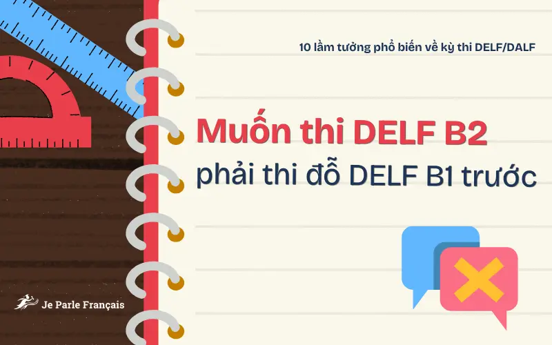 Lầm tưởng phổ biến về kỳ thi DELF – DALF