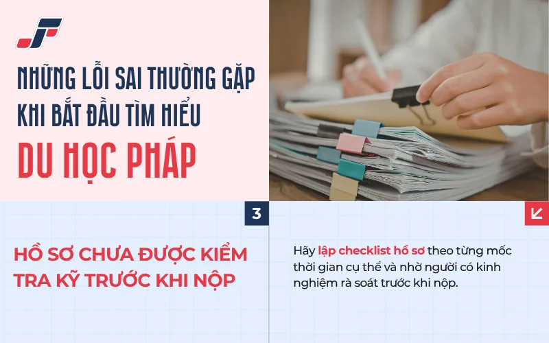 Tìm người đồng hành trong quá trình chuẩn bị hồ sơ du học Pháp