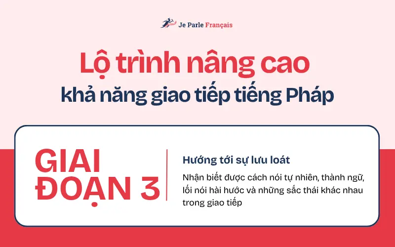 Lộ trình nâng cao khả năng giao tiếp tiếng Pháp - Hướng tới sự lưu loát