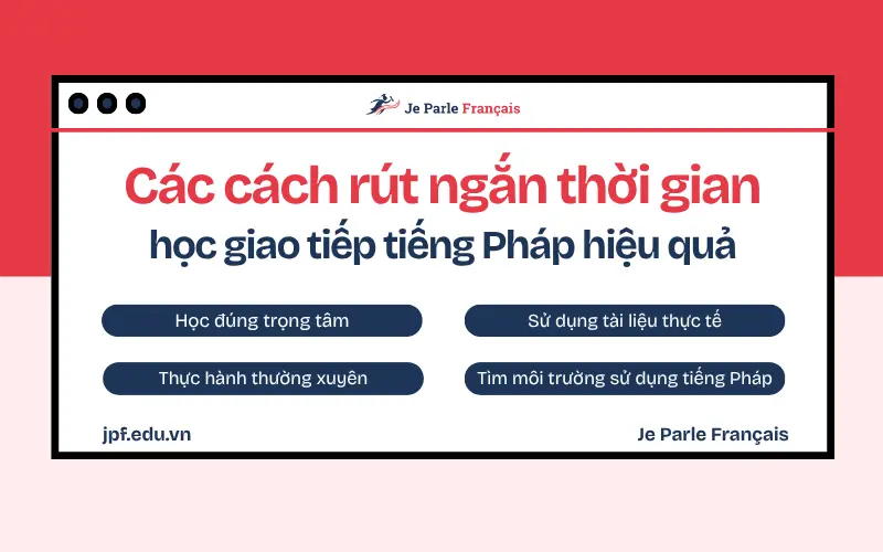 Học giao tiếp tiếng Pháp đúng cách