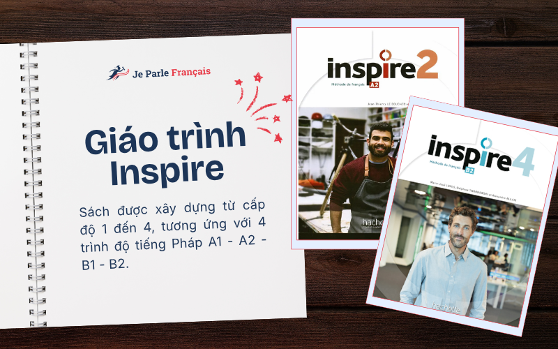 Trọn bộ giáo trình tiếng Pháp Inspire