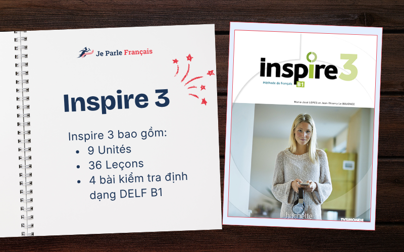 Cùng tham khảo giáo trình tiếng Pháp B1 Inspire 3