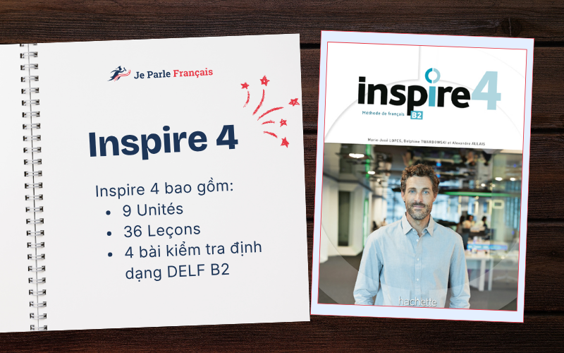Học tiếng Pháp trình độ B2 với giáo trình Inspire 4