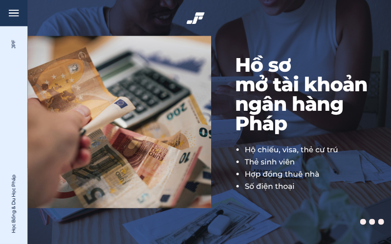 Hồ sơ mở tài khoản ngân hàng Pháp