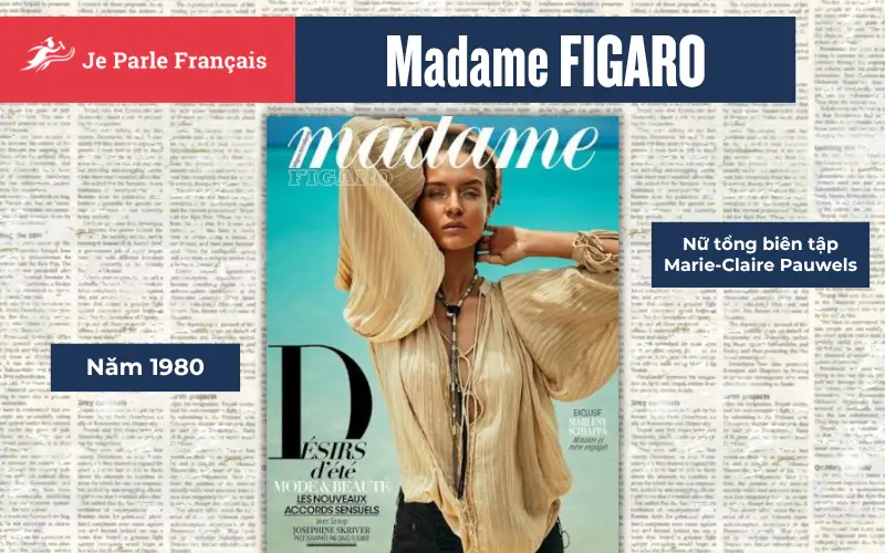 Tạp chí Pháp dành cho phụ nữ - Madame FIGARO