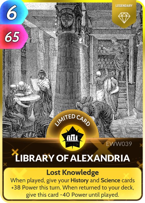 When Roman Emperor Theodosius ordered all pagan temples to be destroyed, the world lost the last remnants of Alexandria’s great library.