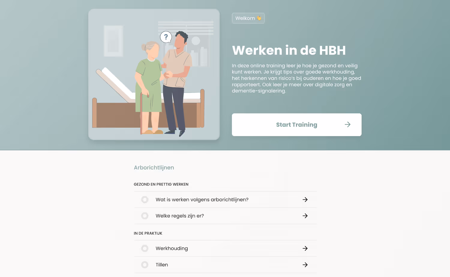 toetsing van medewerkers