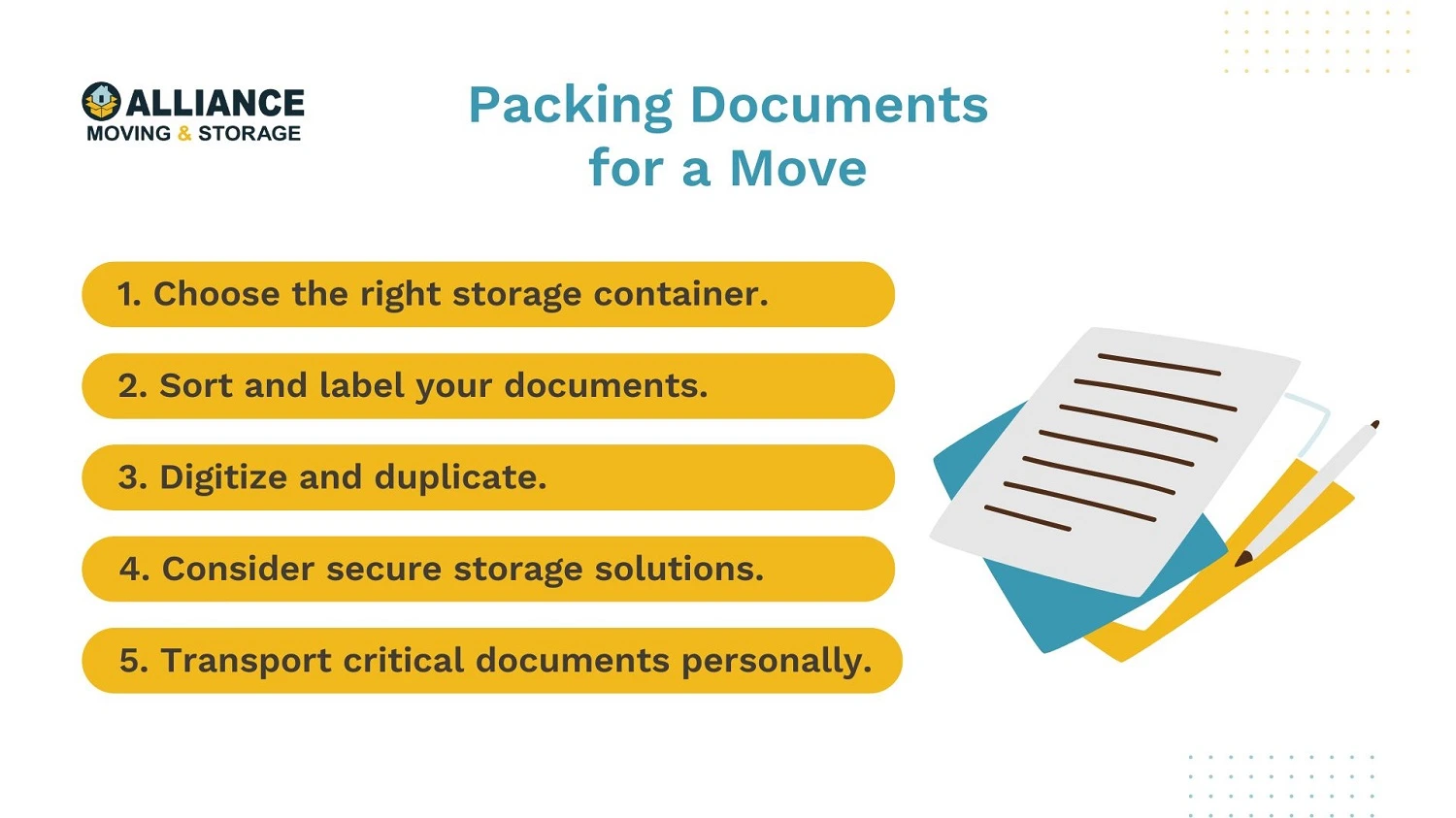 How to Pack Documents for Moving Step-by-Step