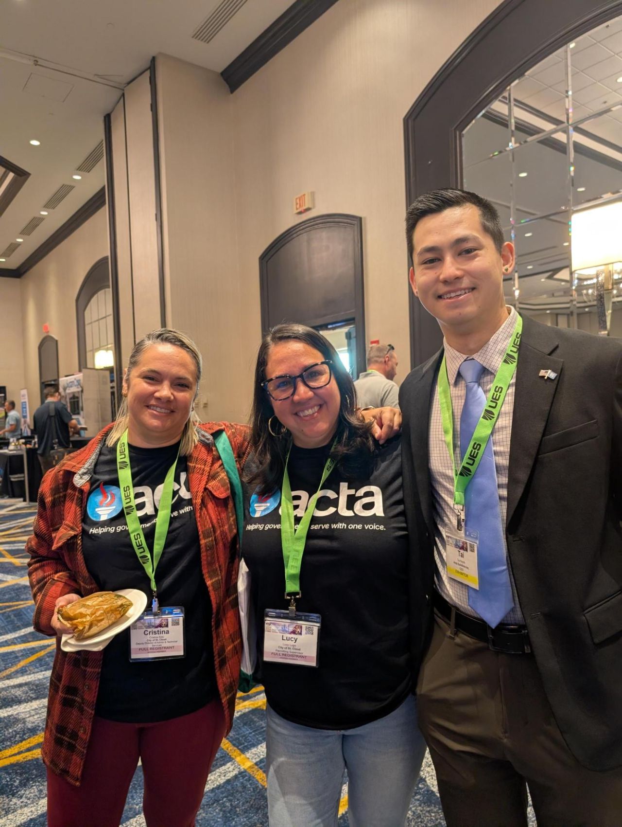 Acta team in the field