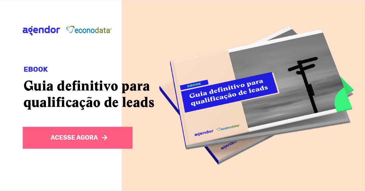Ebook | Guia definitivo para qualificação de leads | Agendor