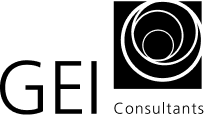 GEI Consultants logo, leading engineering firm using Mosaic AI.