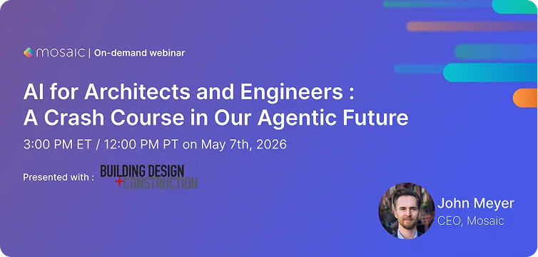 AI for Architects and Engineers: A Crash Course in Our Agentic Future
