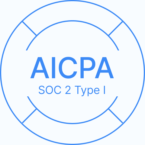 AICPA SOC 2 Type I badge