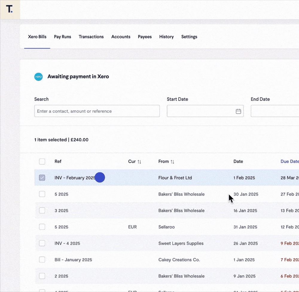 Telleroo interactive demo