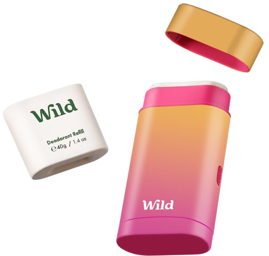 Wild refillable deodorant