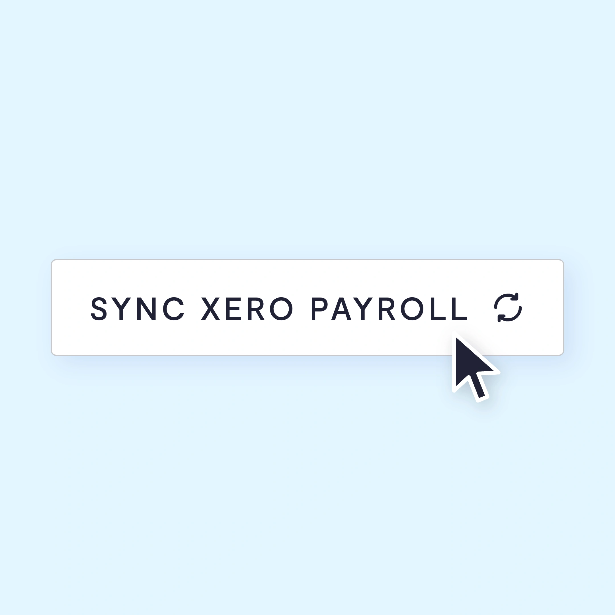 Sync Xero Payroll button in Telleroo
