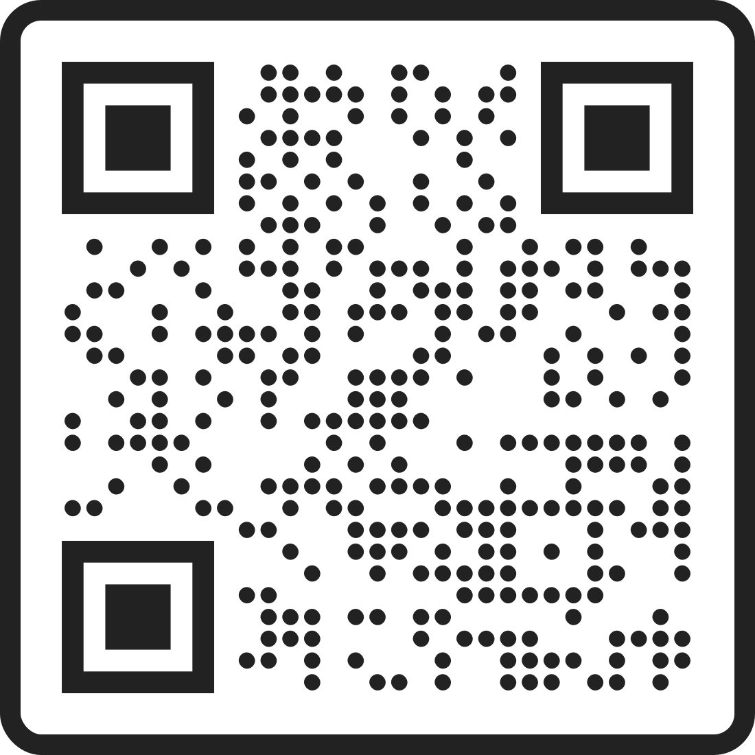 QR code to download the Telleroo mobile app