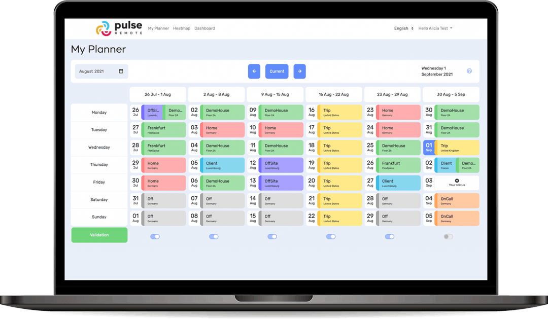 Hybrid Work Solution | Pulse Remote