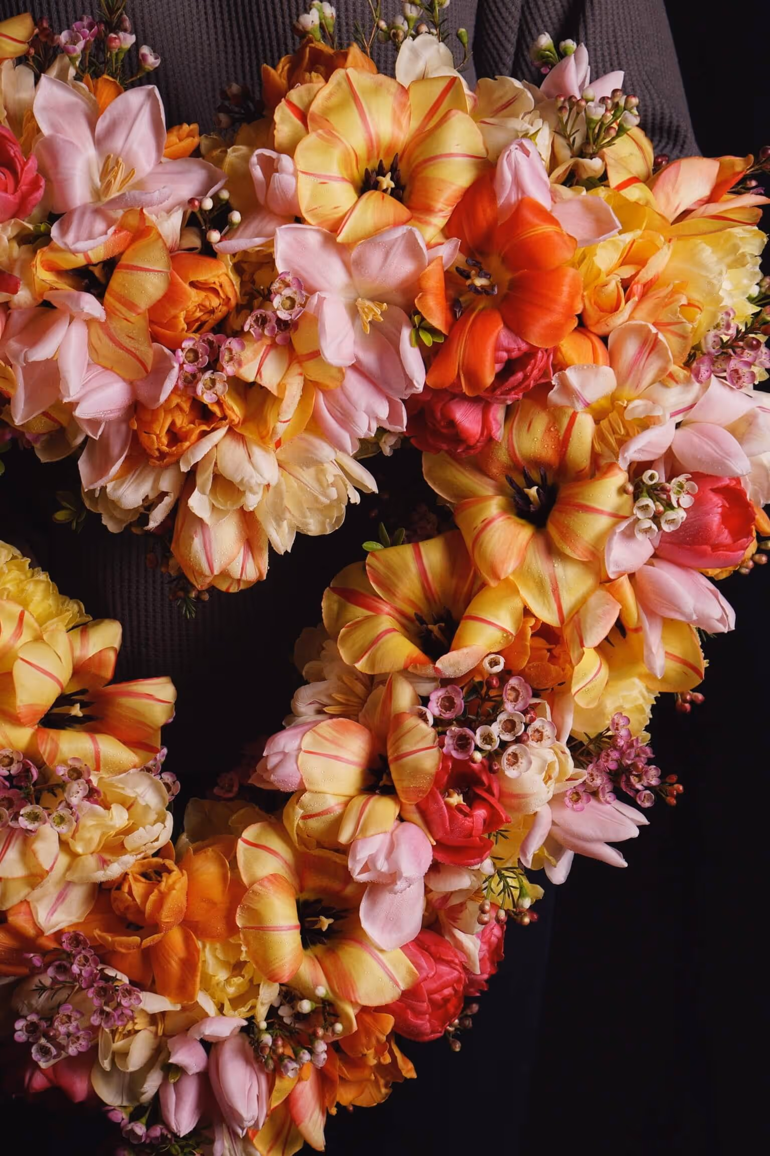 Krans - Begravningar