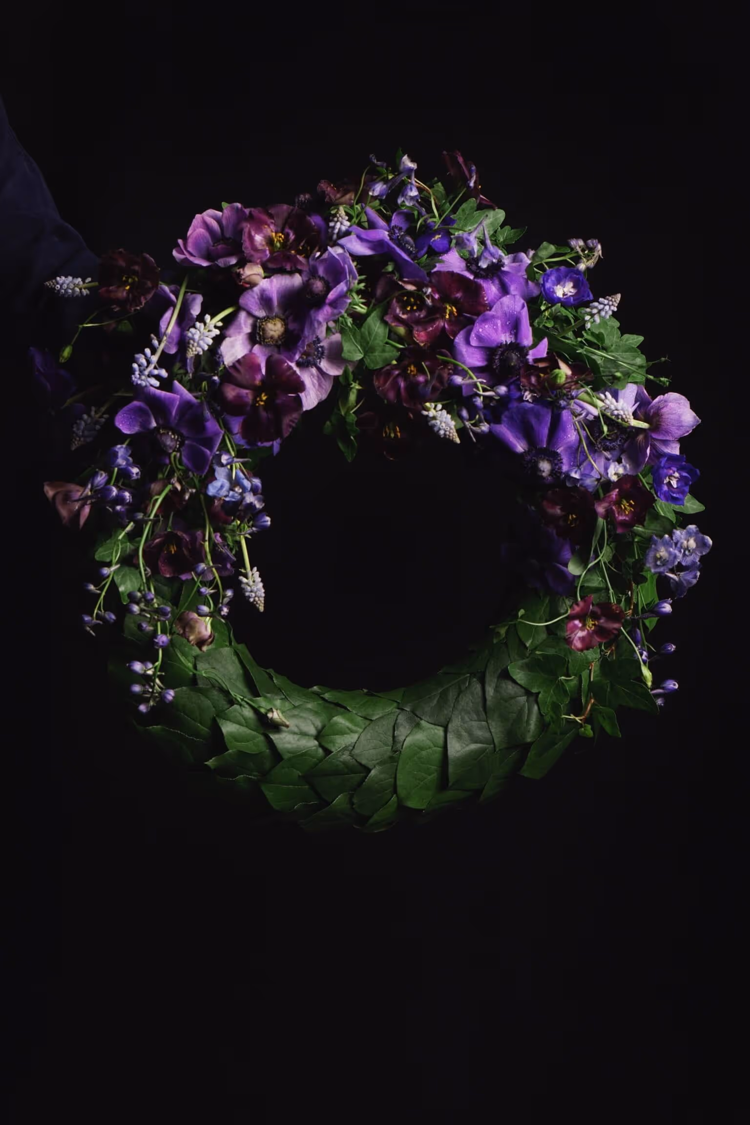 Krans - Begravningar