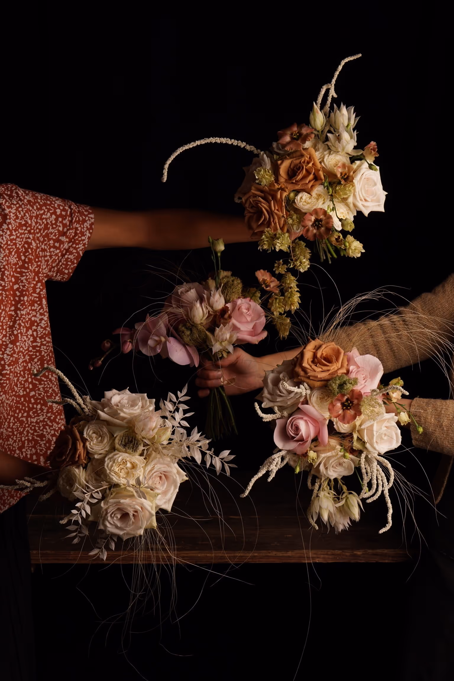 Brudbukett - corsage